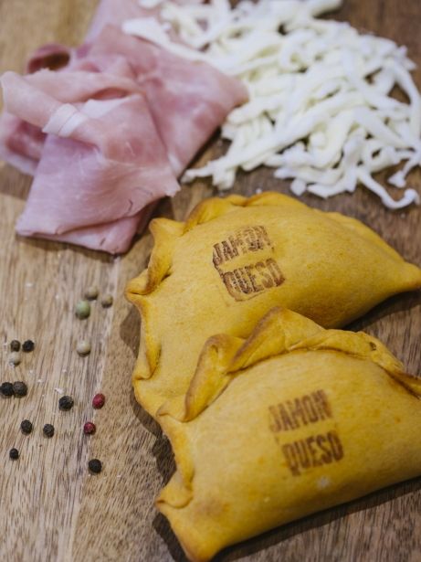 Empanadas de jamón cocido y queso