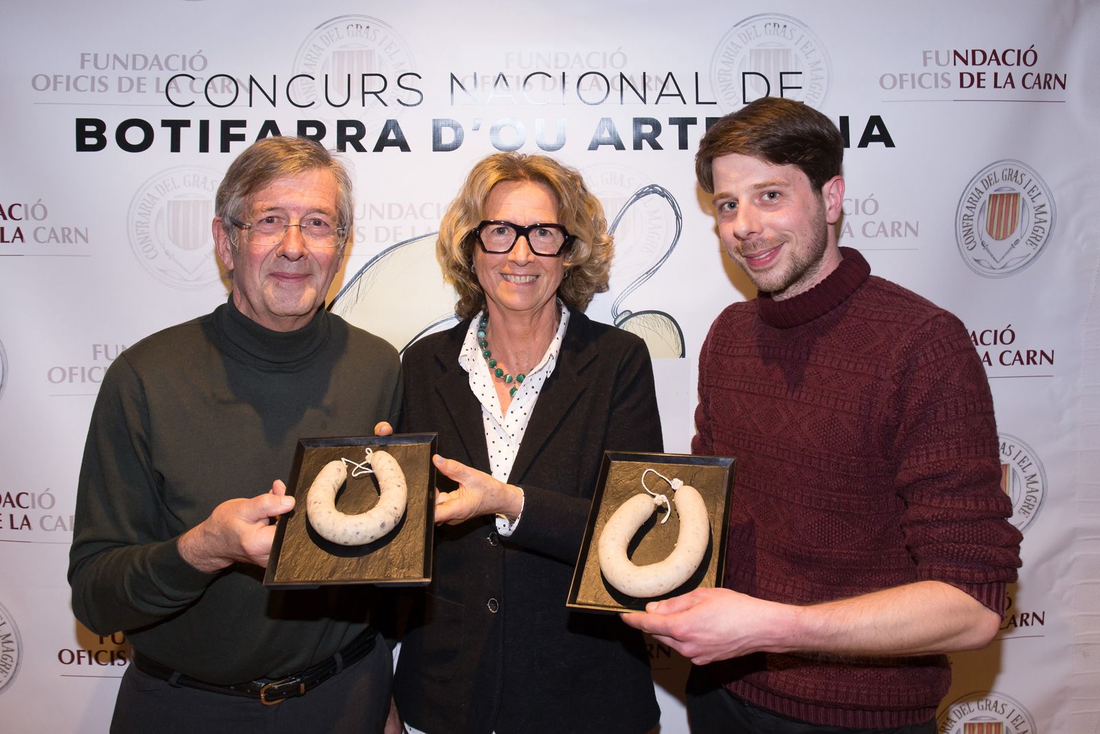 Guanyadors del Concurs Nacional de Botifarra d'Ou 2019