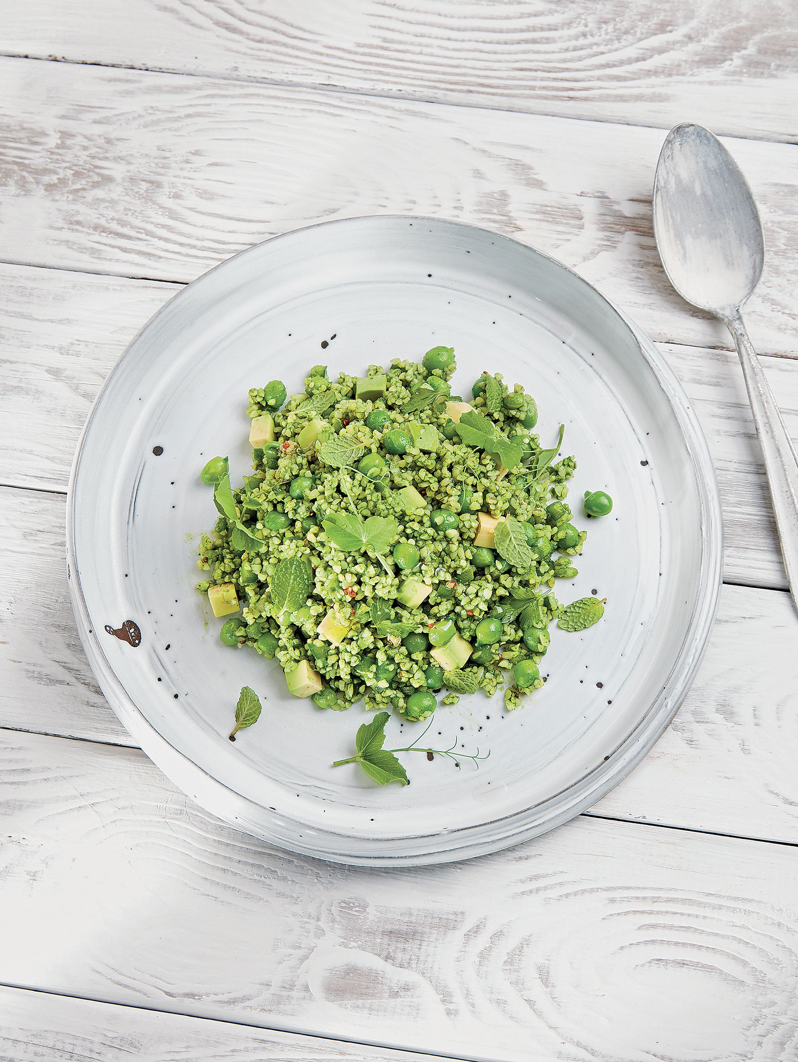 Búlgur frío a la menta