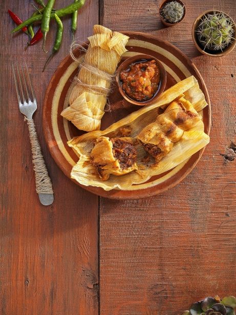 Tamales de gambetes