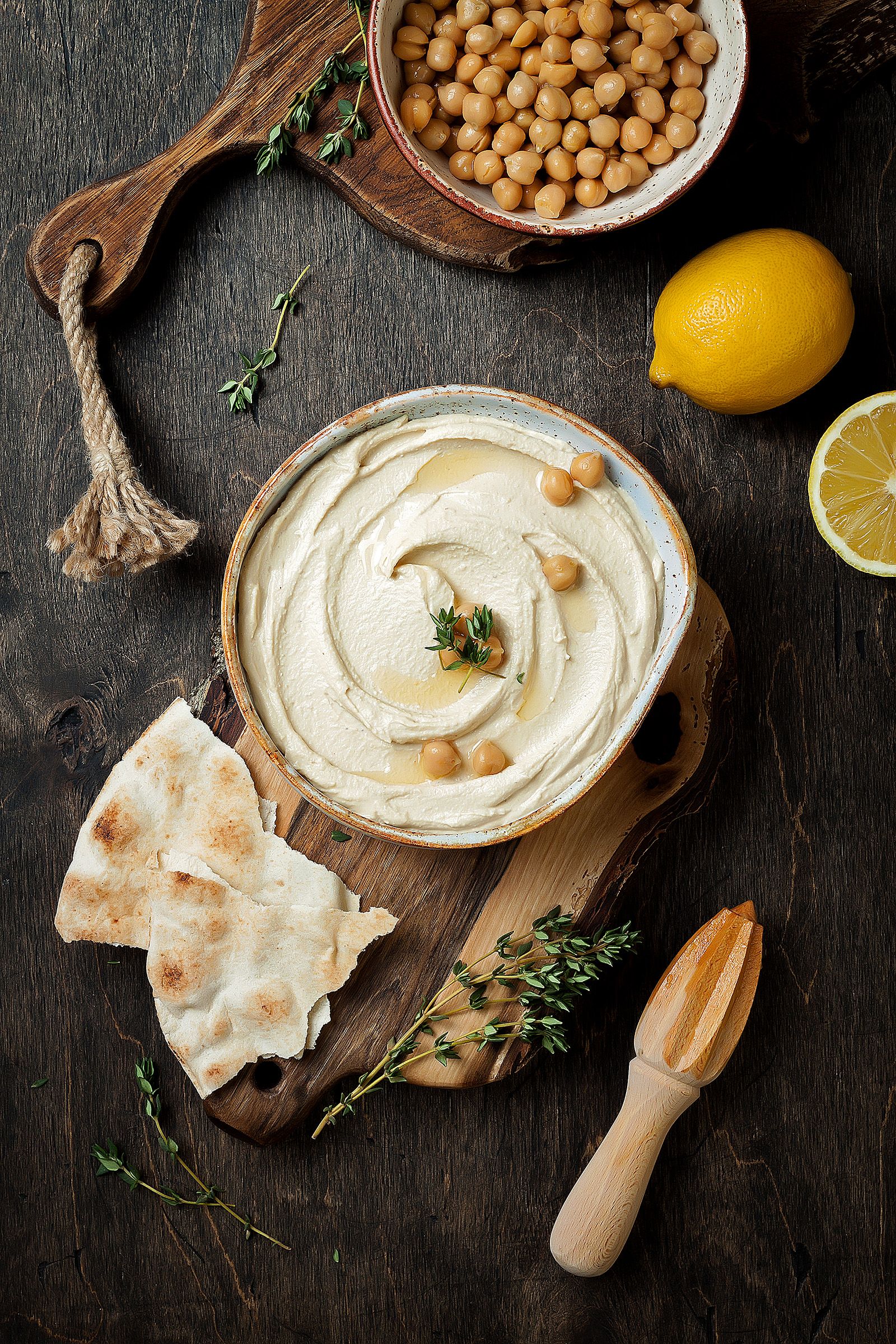 Plaers saludables Hummus dolços