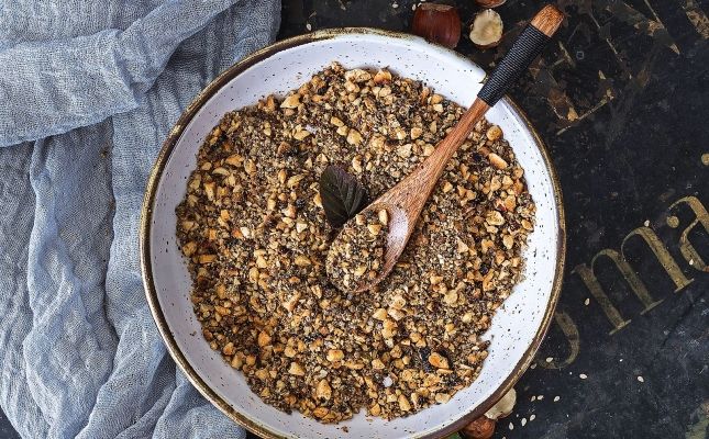 Plaers saludables Dukkah Plaers saludables Dukkah