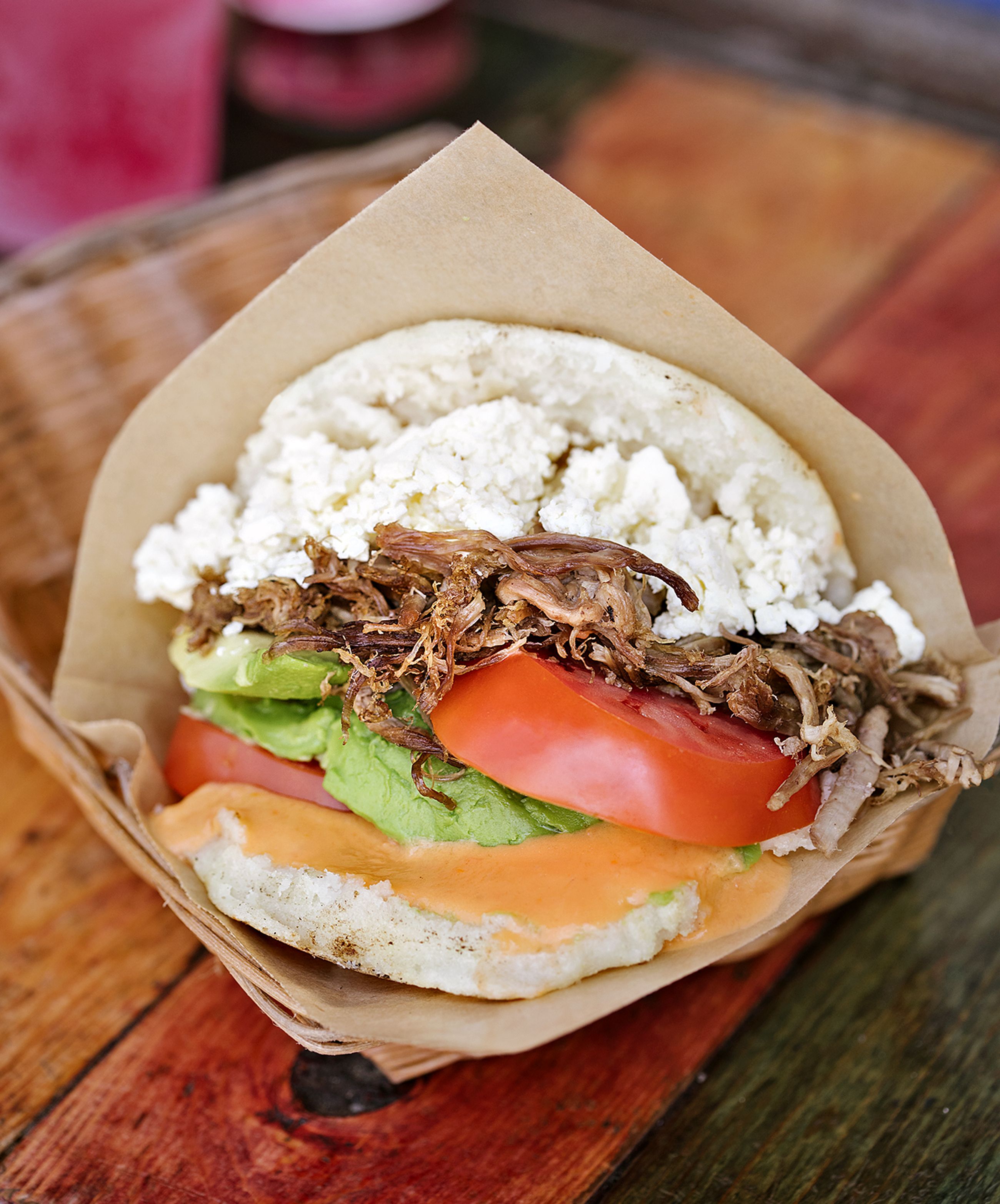 Arepa Barinas Llanera