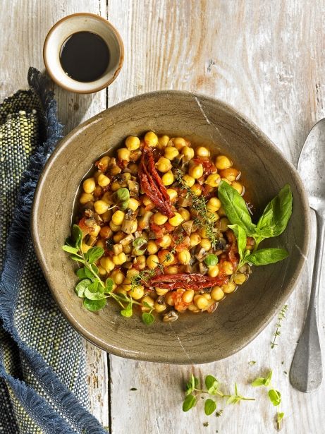 Garbanzos a la toscana