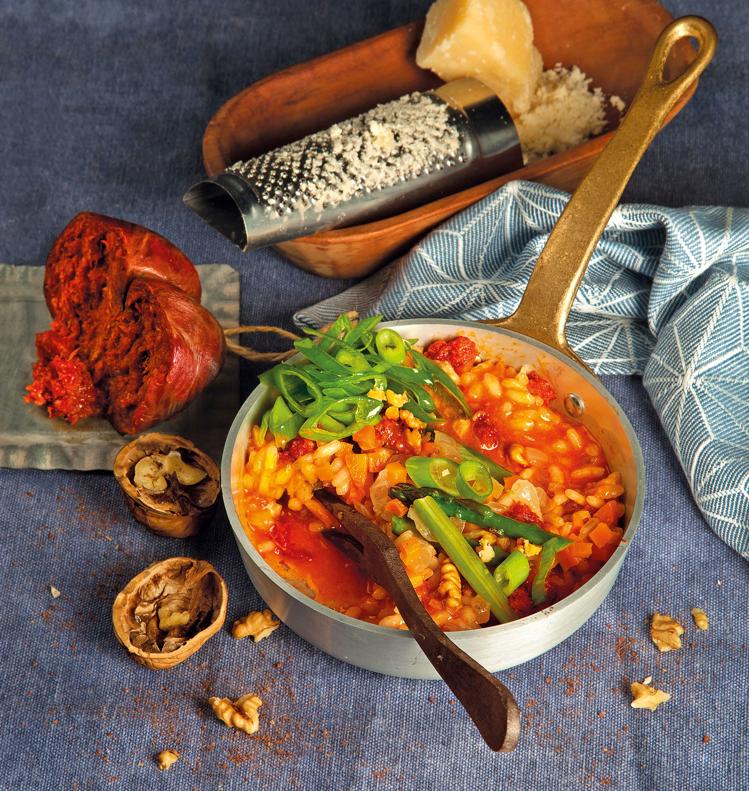 Risotto de sobrassada