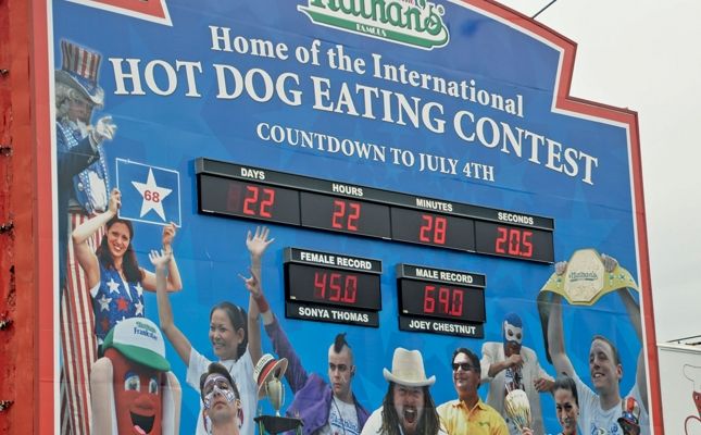 Hot Dog Eating Contest Hot Dog Eating Contest