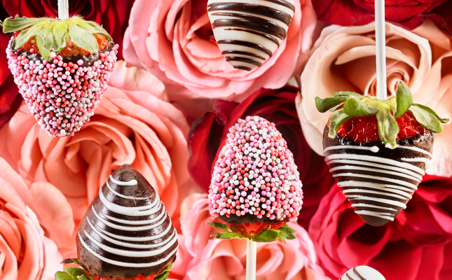 Maduixes amb xocolata