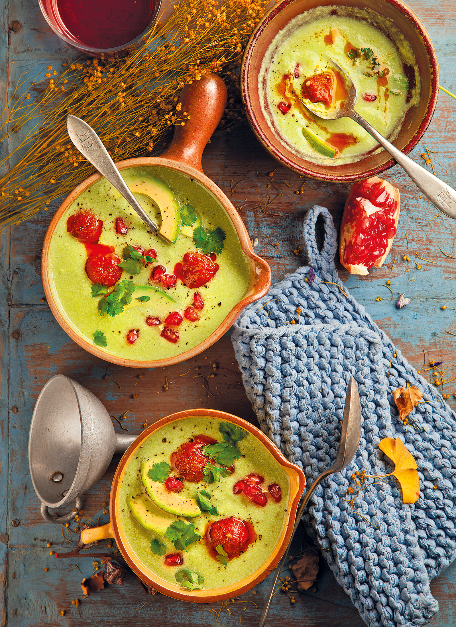 Crema calenta d'alvocat