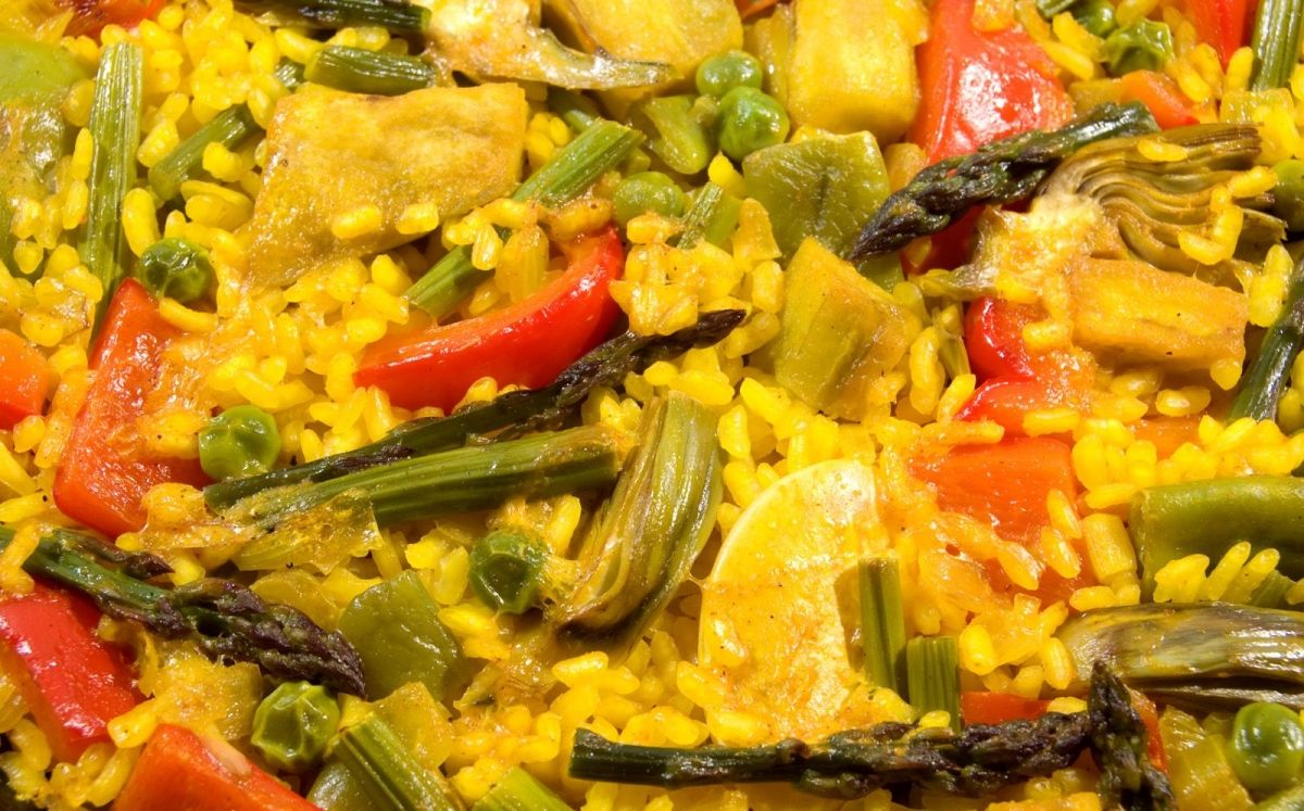 Paella amb carxofa