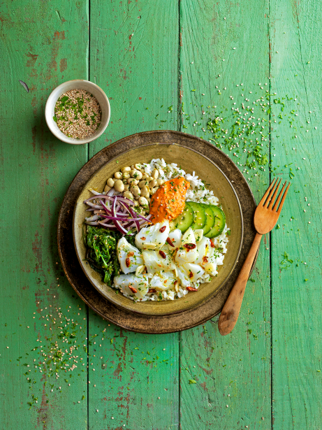 'Poke bowl' a la catalana