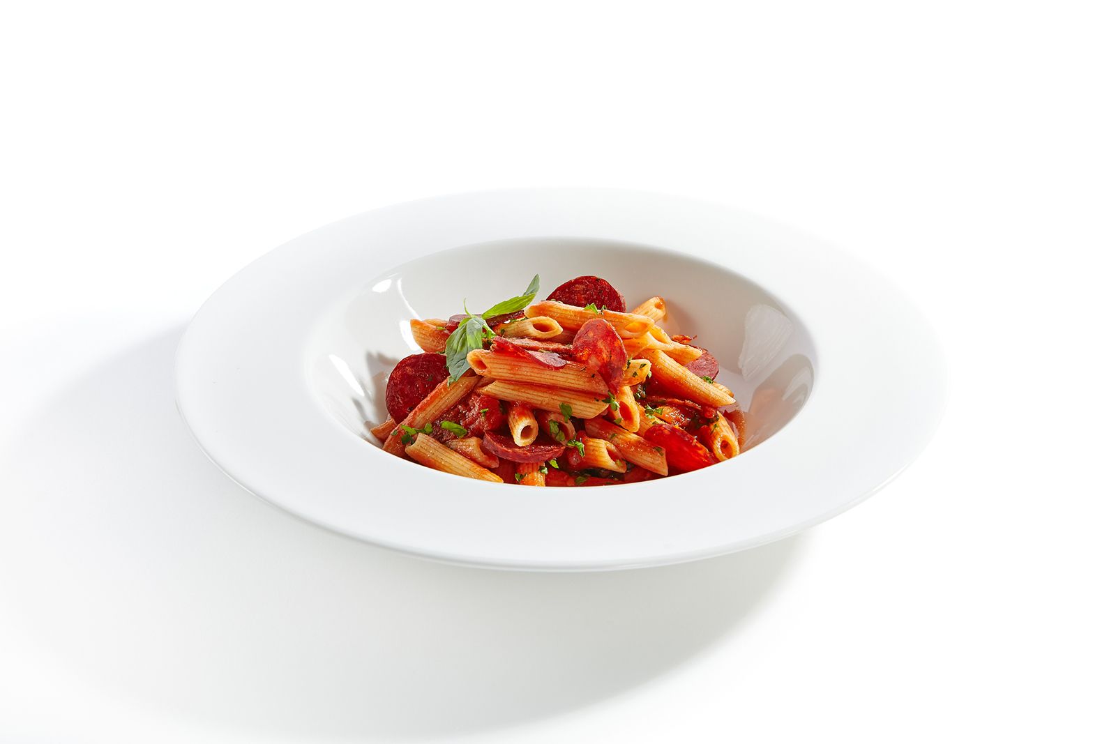 Macarrons amb xoriço