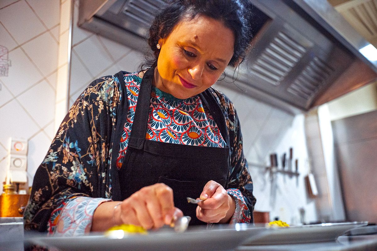 La xef Najat Kaanache © Enrique Marco