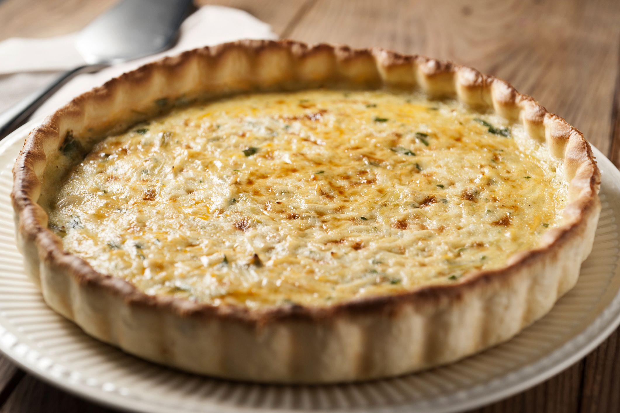 Quiche Lorraine de la mare de Xavier Pellicer
