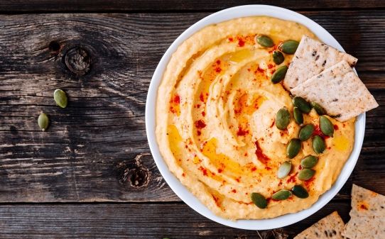 Hummus de calabaza