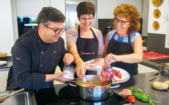 Pep Nogué, Montse Verdaguer i Júlia Navarro