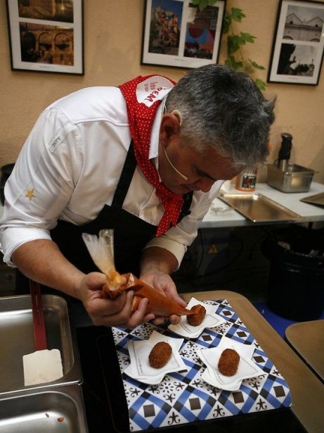  Croquetes de calçot i Nandu Jubany