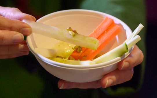 'Crudités' amb vinagreta verda