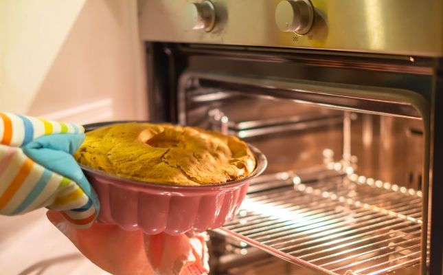 Pastís al forn