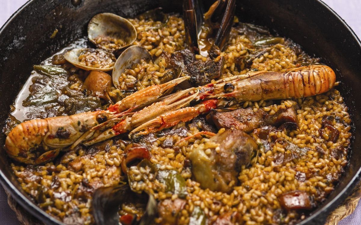 Paella mar i muntanya